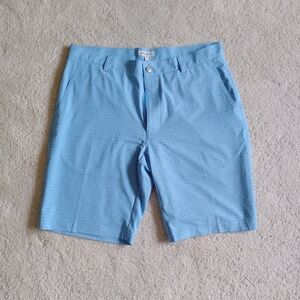 Men's Peter Millar Light Blue Shorts